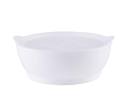 Elipse Kids Spill-Proof Anti-Slip Bowl Stage 3 12oz | Single Pack with Lid White-1875027448802971649