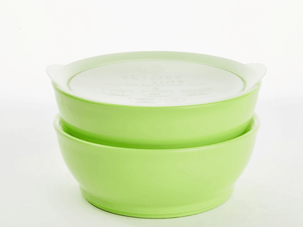 Elipse Kids Spill-Proof Anti-Slip Bowl Stage 3 12oz | Twin Pack with Lid Red-1875027470365888512