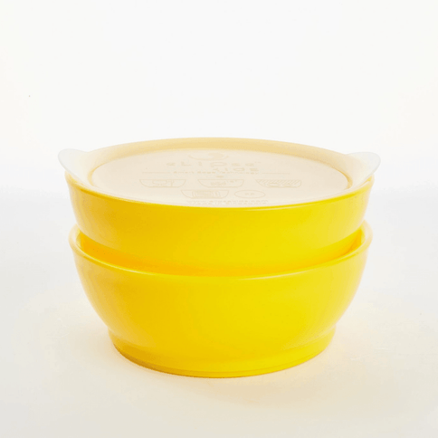 Elipse Kids Spill-Proof Anti-Slip Bowl Stage 3 12oz | Twin Pack with Lid Pink-1875027470219087872
