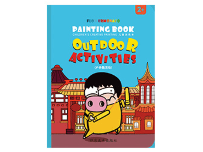 Flower Monaco Colouring Book Festival-1875027534257721344