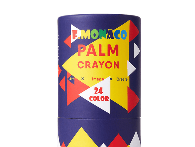 Flower Monaco Palmy Crayons 24 Colour-1875027530143109120