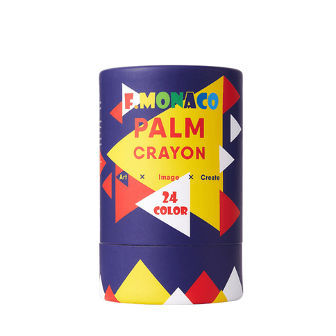 Flower Monaco Palmy Crayons 24 Colour-1875027530143109120