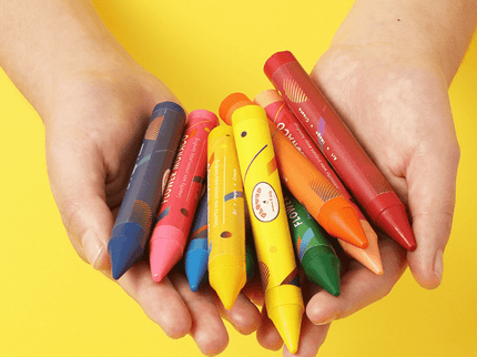 Flower Monaco Palmy Crayons 24 Colour-1875027530143109122
