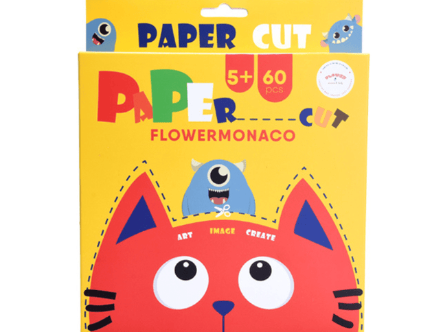 Flower Monaco Paper Hold and Cut  Set-1875027531296542720