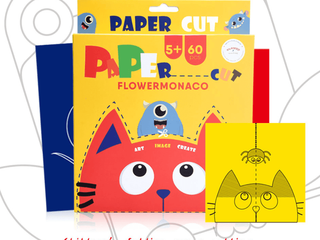 Flower Monaco Paper Hold and Cut  Set-1875027531296542721