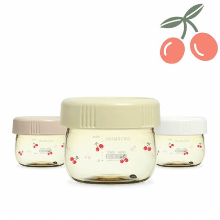 Grosmimi PPSU Baby Food Jar Set-CHERRISH EDITION 150ml-1954803141899849728