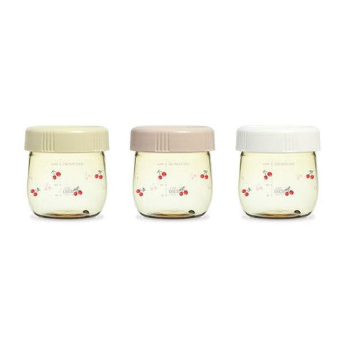 Grosmimi PPSU Baby Food Jar Set-CHERRISH EDITION 150ml-1875027423448403970