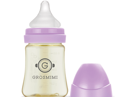 Grosmimi PPSU Feeding Bottle 200ml (Newborn) Red-1875027460404416512