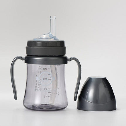 Grosmimi PPSU Straw Cup 200ml Charcoal-1973194094247284743