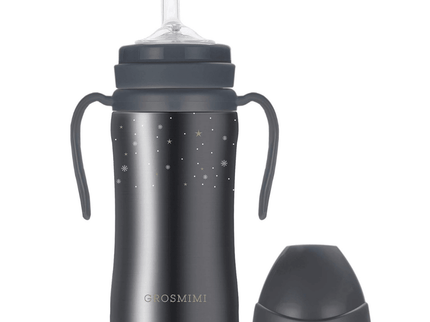 Grosmimi Stainless Straw Cup 200ml Blue-1875027448110911493