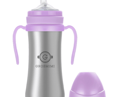 Grosmimi Stainless Straw Cup 200ml Silver-1875027414946549761