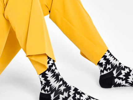 Happy Socks adult Zig Zag Sock Size 36-40-1875027454373007362