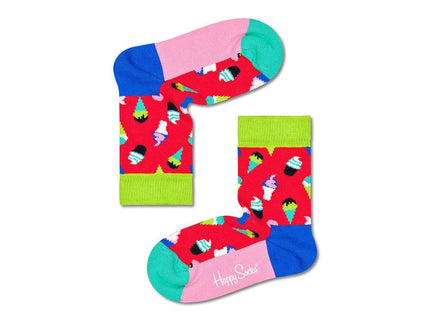 Happy Socks Kids ice cream Sock Size 2-3Yrs-1875027506483040256