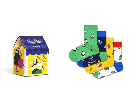 Happy Socks Kids Sock Pets Gift- 4-Pack 0-12M-1875027464305119232