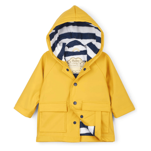 HATLEY Baby Raincoat | Yellow Size 9-12 Months-1875027408680259584
