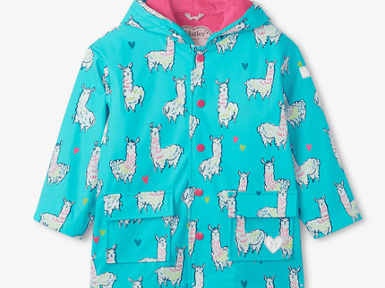 HATLEY Raincoat | Adorable Alpacas Size 3-1875027400270680064