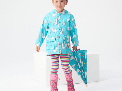 HATLEY Raincoat | Adorable Alpacas Size 3-1875027400270680065