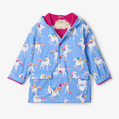 HATLEY Raincoat | Unicorn Sky Dance Size 3-1875027400551698434