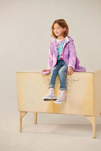 HATLEY Splash Rain Jacket | Lilac Size 5-1875027409087107073