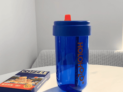 HOLOHOLO Heat-Resistant Reusable Coffee Cup Blue 450ml-1875027421896511489