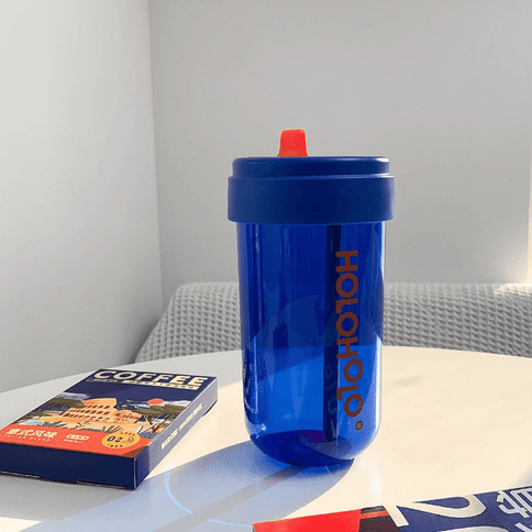 HOLOHOLO Heat-Resistant Reusable Coffee Cup Blue 450ml-1875027421896511489