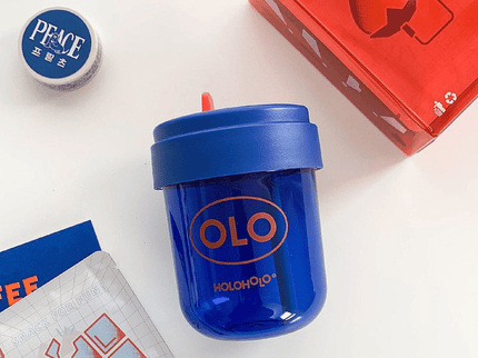 HOLOHOLO Heat-Resistant Reusable Coffee Cup Blue 450ml-1875027421896511490