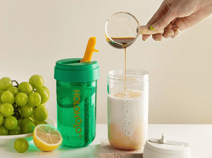 HOLOHOLO Heat-Resistant Reusable Coffee Cup Green 450ml-1875027422064283650