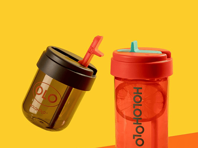 HOLOHOLO Heat-Resistant Reusable Coffee Cup Grey 300ml-1875027524795371521
