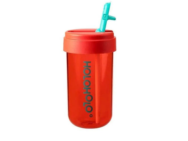 HOLOHOLO Heat-Resistant Reusable Coffee Cup Red 450ml-1875027421720350720