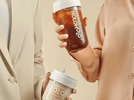 HOLOHOLO Heat-Resistant Reusable Coffee Cup Red 450ml-1875027421720350724