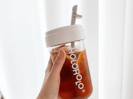 HOLOHOLO Heat-Resistant Reusable Coffee Cup White 300ml-1875027524958949383