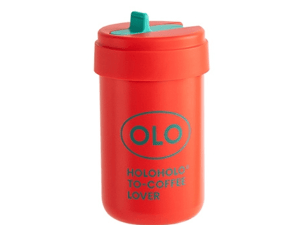 HOLOHOLO Thermo Coffee Cup 380Ml Red-1875027518088679424