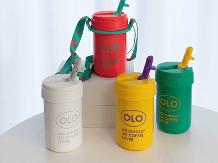HOLOHOLO Thermo Coffee Cup 380Ml Red-1875027518088679429
