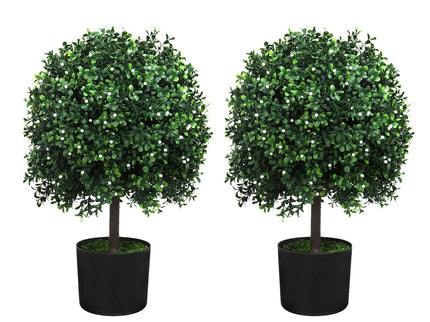 Lambu Artificial Boxwood Topiary Ball Tree-1910112266720776192