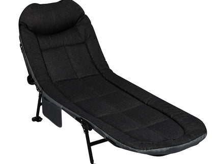 Levede Folding Camping Bed Camp Cots Black-1910112249339580416