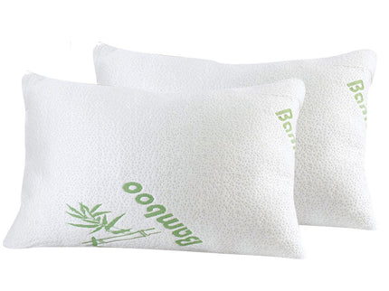 DreamZ 2x Memory Foam Pillow Bamboo-1910113040485978112