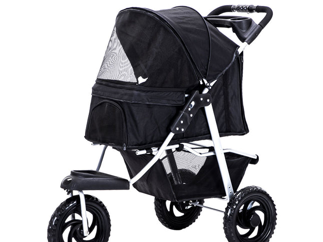 PaWz Pet Stroller Pram Dog Carrier Trailer-1864184625342058496