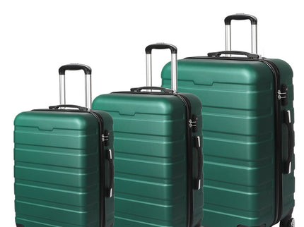 Slimbridge 3PC Luggage sets Suitcase Green-1864184368008925184