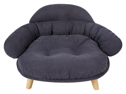 Pawz Elevated Pet Dog Cat Sofa Bed Couch L Size Grey-1954802452956057600