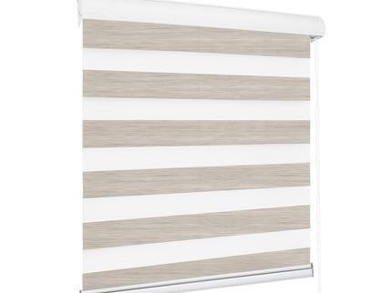 Marlow Blackout Zebra Roller Blind Curtains 150x210 Beige-1942353388759027712
