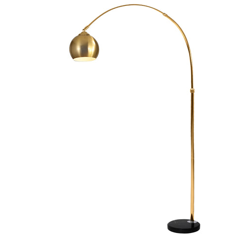 EMITTO Modern LED Floor Lamp Stand Reading Gold-1864184381107736576