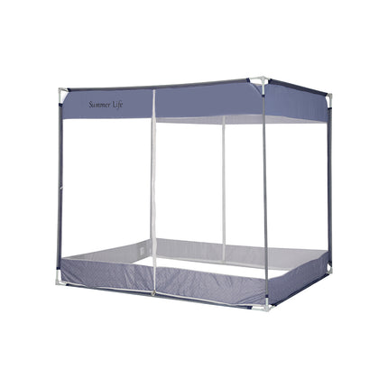 Dreamz Mosquito Bed Nets Foldable Canopy Square Blue-1973193961996685312