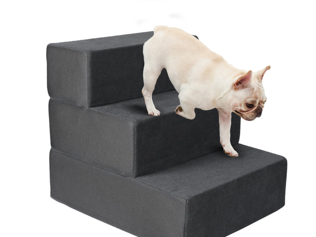 PaWz Multi-steps Dog Ramps For High Double 9KG-1864184507851214848