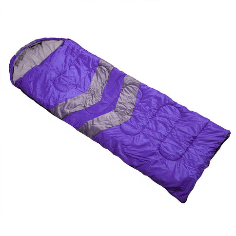 Mountview Single Sleeping Bag Bags Outdoor Purple-1894516814327713792