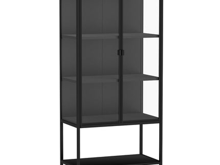 Stacked Glass Display Cabinet Collections Storage-1917016714361573376