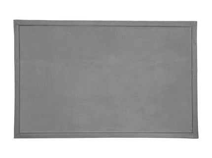 Marlow Coral Velvet Area Rugs Large Mat 120x200cm Grey-1910112283669958656