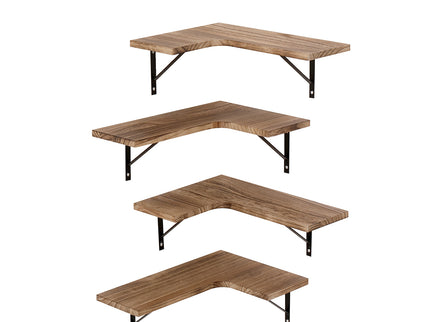 Levede Floating Shelf DIY Corner Hanging-1910113231490387968