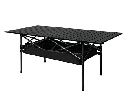 Levede Folding Camping Table Portable Black-1864184458035466240