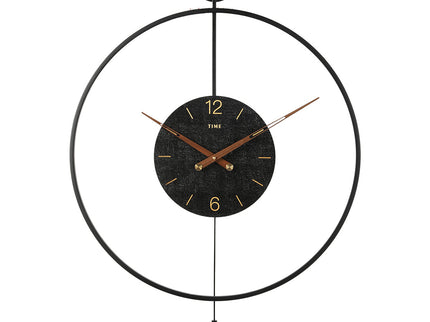 Yezi Round Wall Clock 60cm Large Modern Home Decoration-1910112270034276352