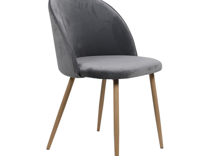 Levede 2x Dining Chairs Seat French Grey-1942353394178068480